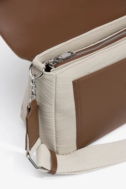 BOLSO BANDOLERA BEIGE MUJER 10064189 290 4 BOLSO BANDOLERA BEIGE MUJER 10064189_290