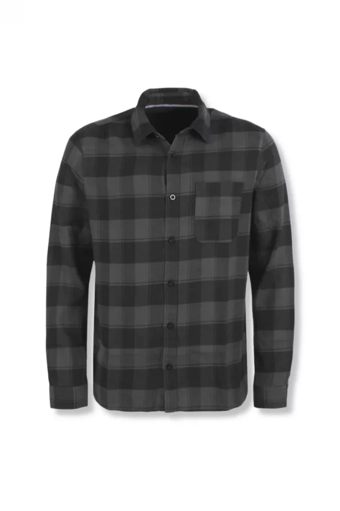 CAMISA CUADROS GRIS HOMBRE INDICODE BRUNOS 25-425_902 CAMISA CUADROS GRIS HOMBRE INDICODE BRUNOS 25-425_902