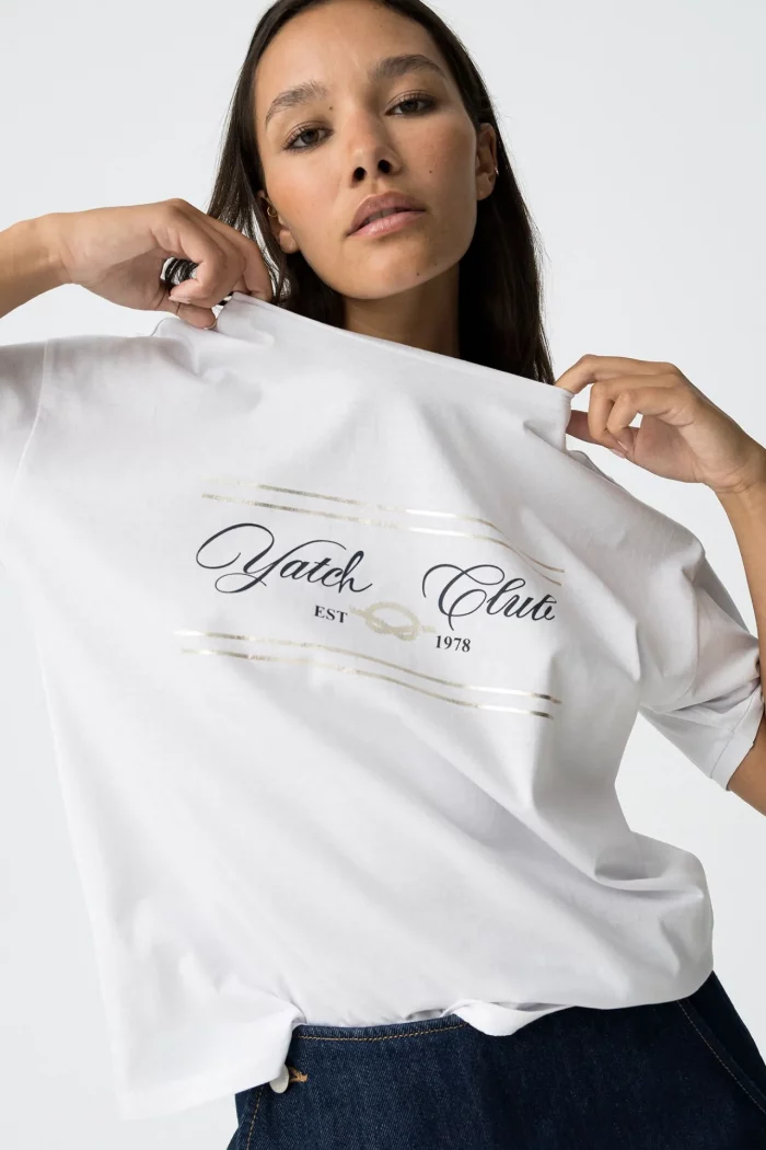 CAMISETA BLANCA MANGA CORTA MUJER 10063674_110 (4)