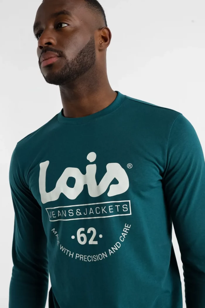 CAMISETA LOIS JEANS VERDE HOMBRE 143275