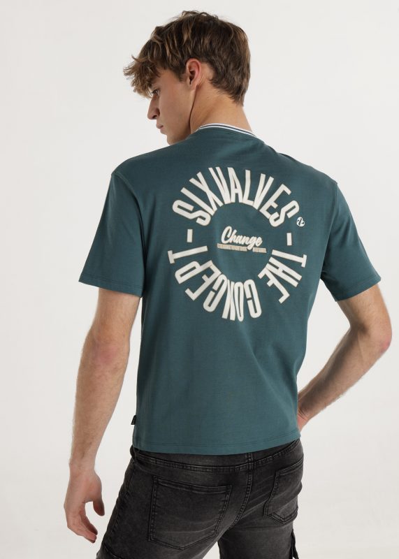 CAMISETA URBAN VERDE HOMBRE STREET BRUNOS 143765 (2)