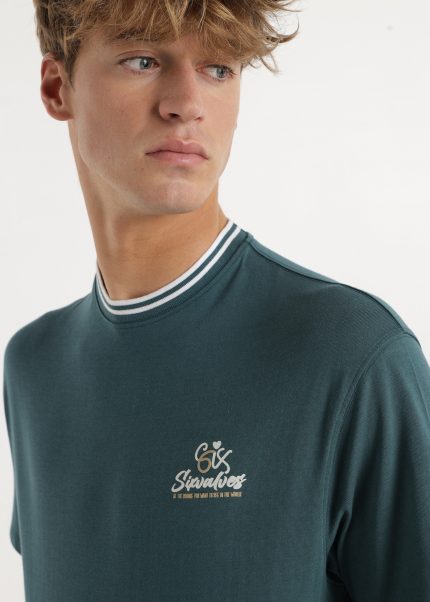 CAMISETA URBAN VERDE HOMBRE STREET BRUNOS 143765 (2)