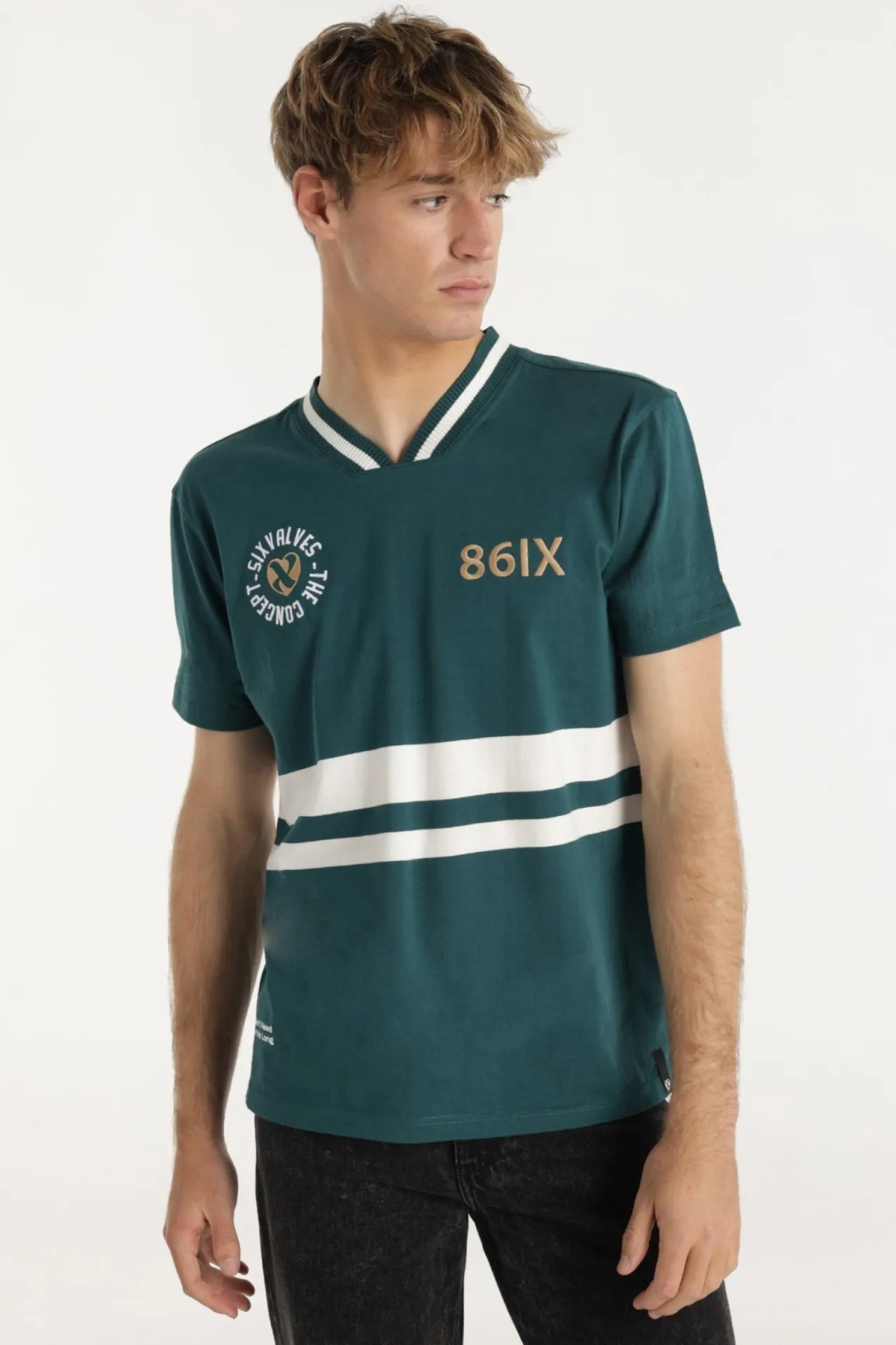 CAMISETA VERDE HOMBRE STREET BRUNOS 143767 (3) CAMISETA RETRO FUTBOL VERDE HOMBRE STREET BRUNOS 143767