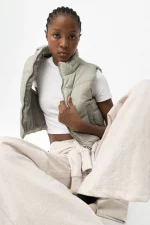 CHALECO ACOLCHADO VERDE CHICA 10062698_820