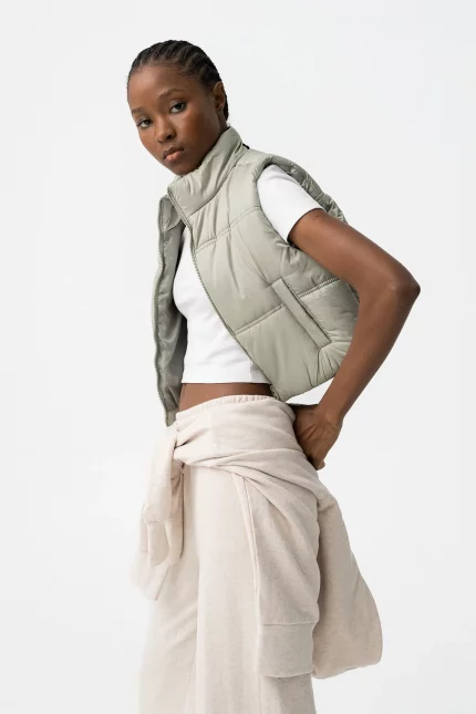 CHALECO ACOLCHADO VERDE CHICA 10062698 820 5 CHALECO ACOLCHADO VERDE CHICA 10062698_820