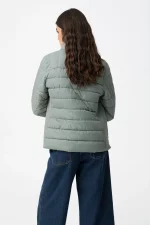 CHAQUETA ACOLCHADA VERDE MUJER 10061993_820