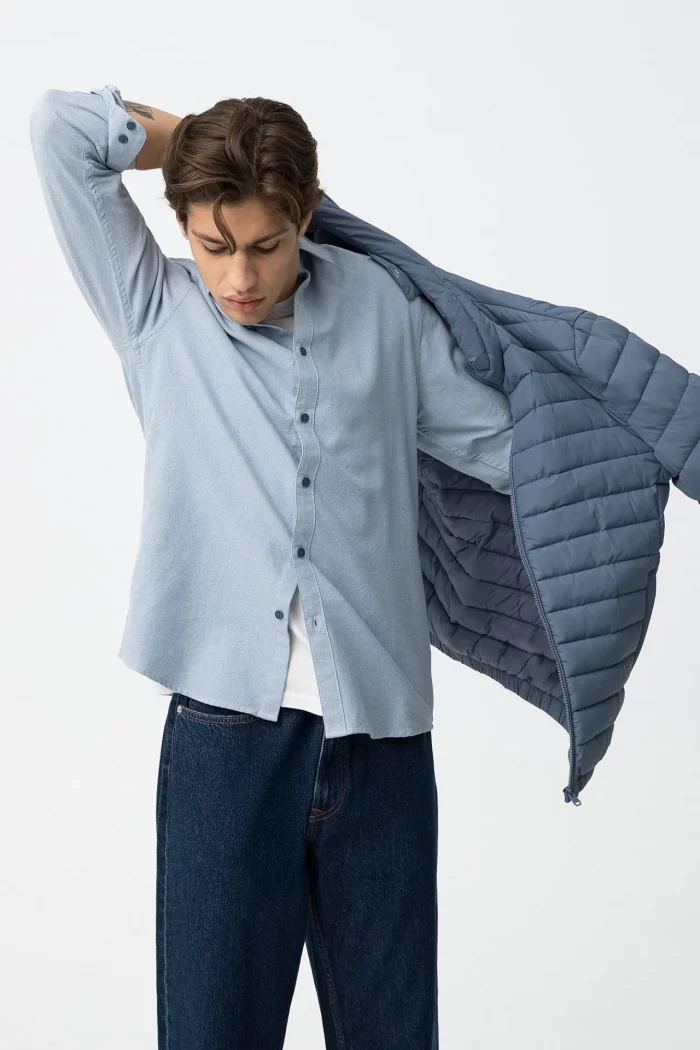 CHAQUETA ALCOLCHADA AZUL HOMBRE 10061889_713