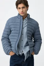 CHAQUETA ALCOLCHADA AZUL HOMBRE 10061889_713