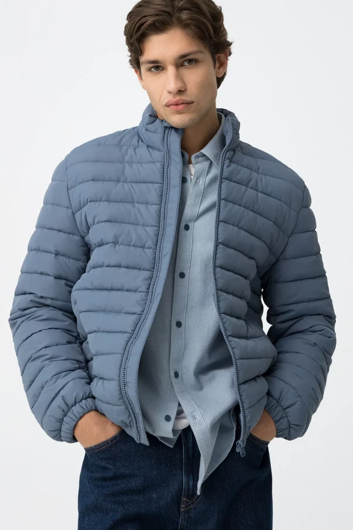 CHAQUETA ALCOLCHADA AZUL HOMBRE 10061889_713