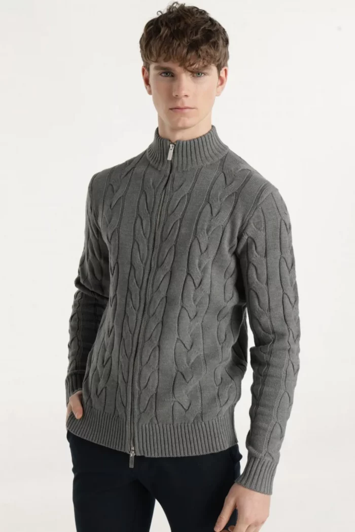 CHAQUETA OCHOS GRIS HOMBRE 143127 (2) CHAQUETA OCHOS GRIS HOMBRE 143127 (2)