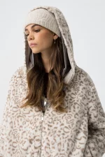 CHAQUETA REVERSIBLE BEIGE CHICA 10062316