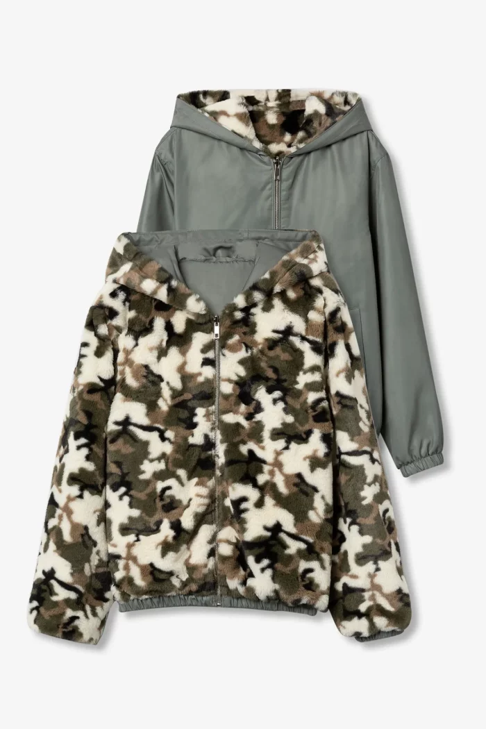 CHAQUETA REVERSIBLE VERDE CHICA 10062316