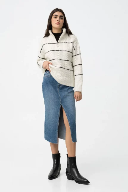 FALDA VAQUERA MIDI MUJER 10062919