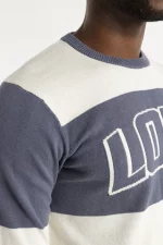 JERSEY AZUL RAYAS LOIS JEANS HOMBRE 143420 (2)