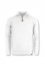 JERSEY BLANCO MEDIA CREMALLERA HOMBRE INDICODE BRUNOS 35-026_001