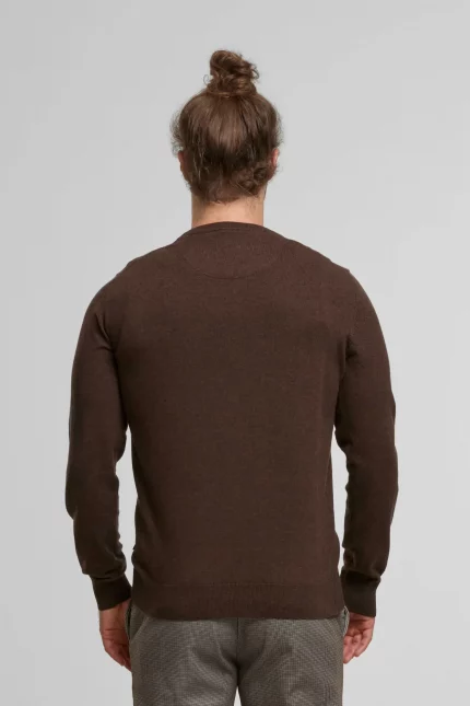 JERSEY FINO MARRON HOMBRE INDICODE 35 697 2 1 JERSEY FINO MARRON HOMBRE INDICODE 35-697