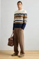 JERSEY GEOMETRICO HOMBRE 35-883