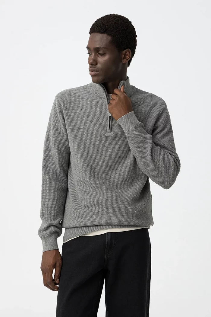 JERSEY MEDIA CREMALLERA HOMBRE 10062194_053