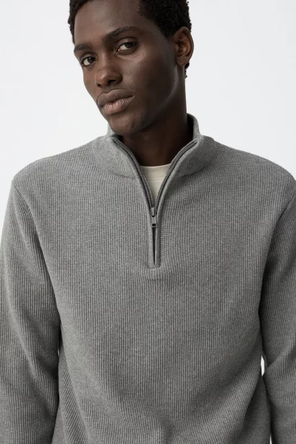 JERSEY MEDIA CREMALLERA HOMBRE 10062194_053