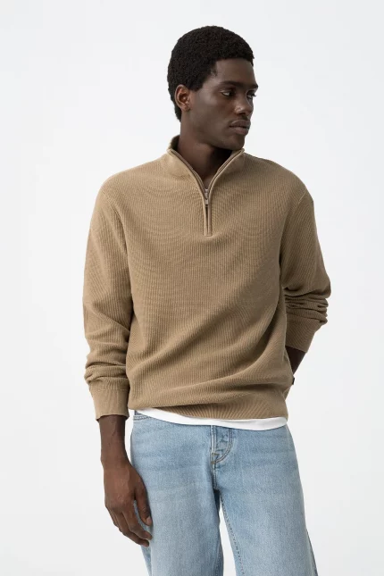 JERSEY MEDIA CREMALLERA HOMBRE 10062194_180