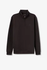 SUDADERA CON CREMALLERA MARRON CHOCOLATE HOMBRE 10066857_295 (1)