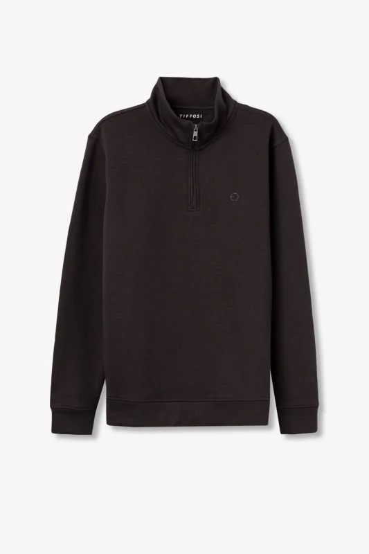 SUDADERA CON CREMALLERA MARRON CHOCOLATE HOMBRE 10066857_295 (1)