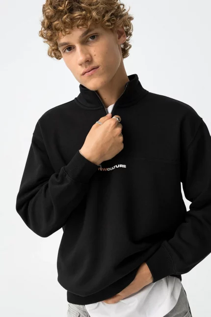 SUDADERA NEGRA CHICO 10062951 (2)