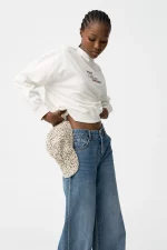 SUDADERA SIN CAPUCHA BEIGE CHICA 10061911_104