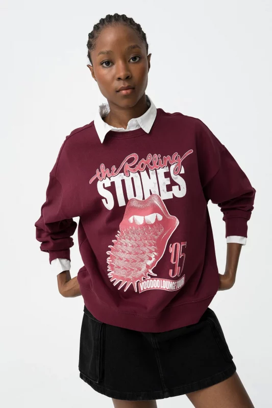 SUDADERA THE ROLLING STONE CHICA 10062007_552