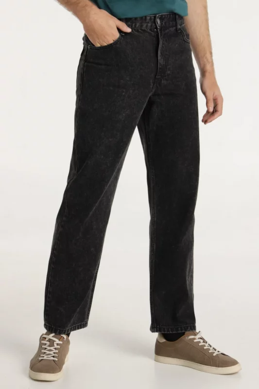 VAQUERO BAGGY NEGRO HOMBRE SIX VALVES 500451619 (1)