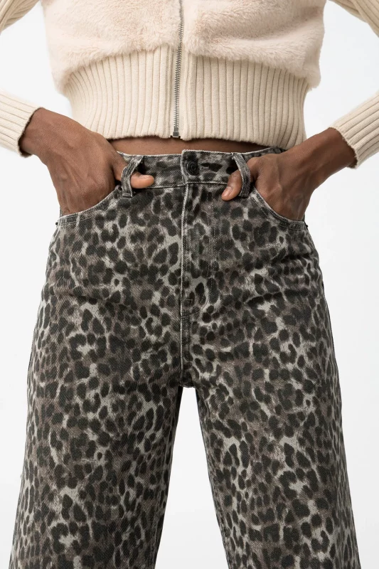 VAQUERO WIDE LEOPARDO CHICA 10062748