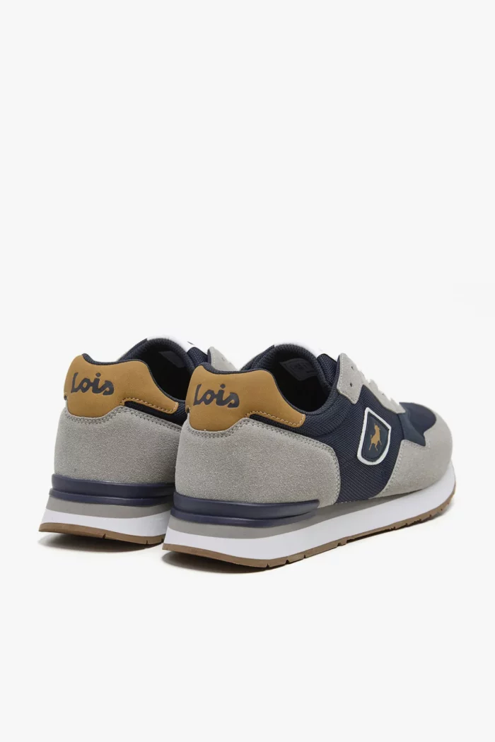 ZAPATILLAS GRISES LOIS JEANS HOMBRE BRUNOS 64401