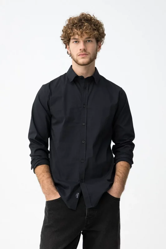 CAMISA AZUL MARINO SLIM HOMBRE BRUNOS 10066136_790 (2)