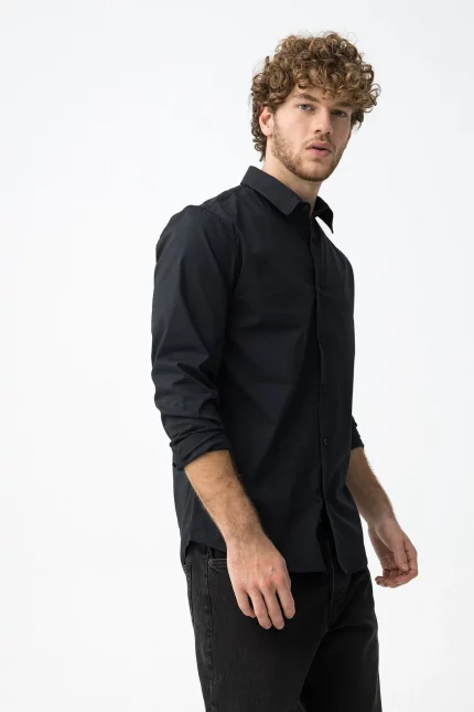 CAMISA AZUL MARINO SLIM HOMBRE BRUNOS 10066136_790 (2)