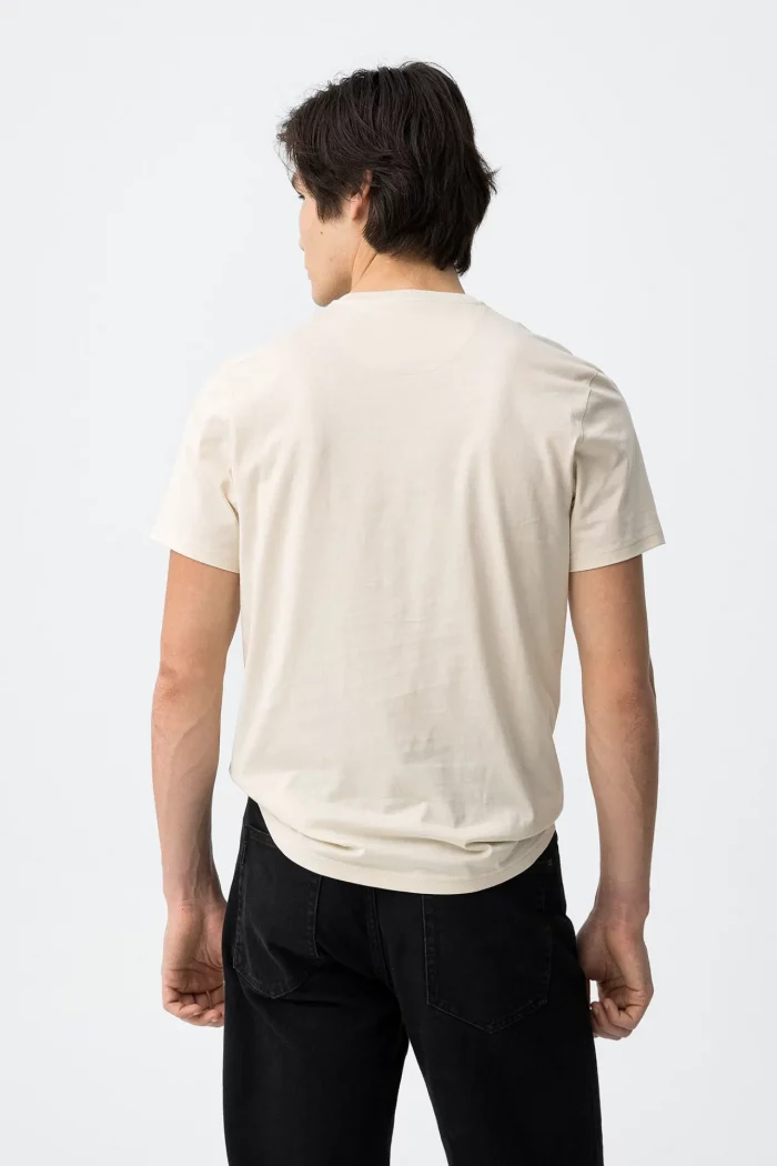 CAMISETA BASICA BEIGE HOMBRE TIFFOSI BRUNOS 10048304_110 (1)