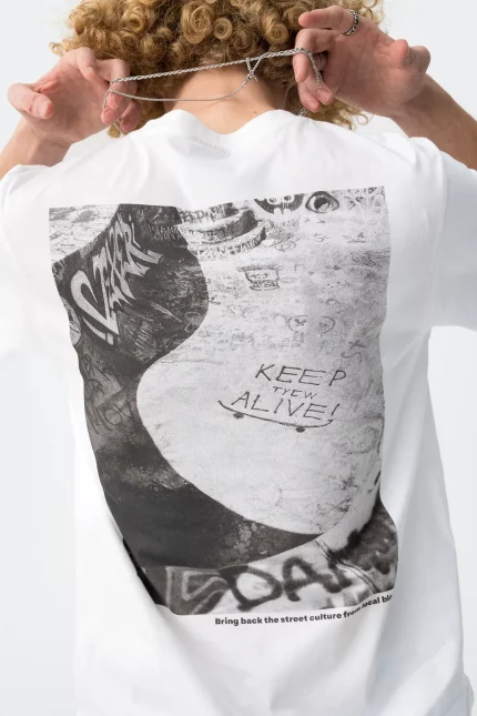 CAMISETA TYCW BLANCA CHICO TIFFOSI BRUNOS 10064444 001 1 CAMISETA TYCW BLANCA CHICO TIFFOSI BRUNOS 10064444 _001