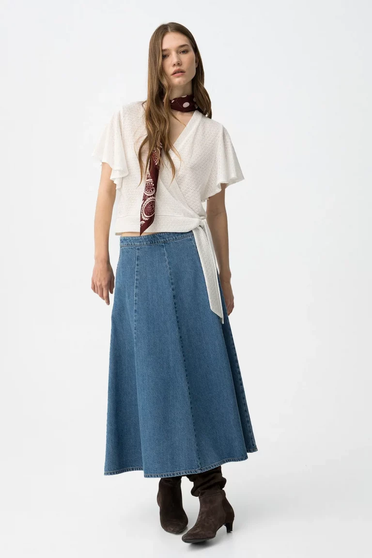 FALDA VAQUERA LARGA MUJER BRUNOS TIFFOSI 10065168