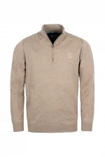 Jersey Beige Cremallera JERSEY PUNTO FINO BEIGE INDICODE BRUNOS 35-698_024