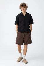 CAMISA CUBANA NEGRA CHICO 10065725 BRUNOS TIFFOSI
