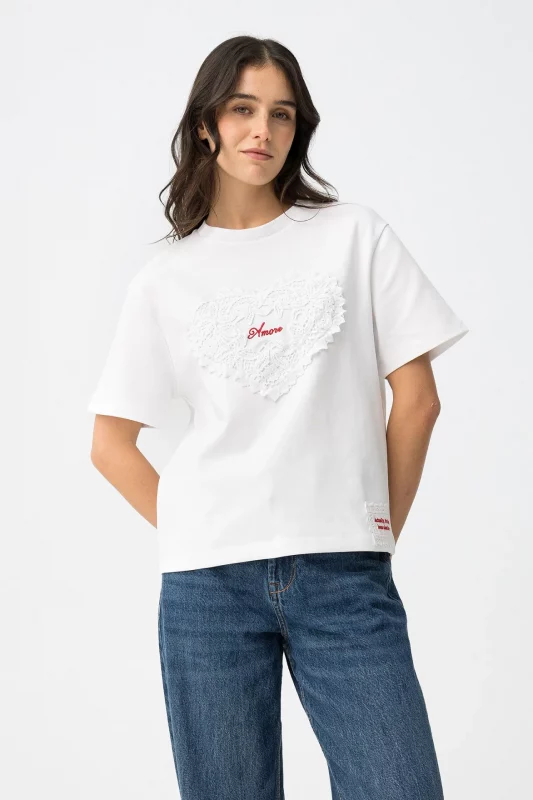 CAMISETA AMORE MUJER 10066005 BRUNOS TIFFOSI