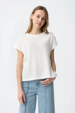CAMISETA BLANCA MUJER 10064697_001 BRUNOS TIFFOSI