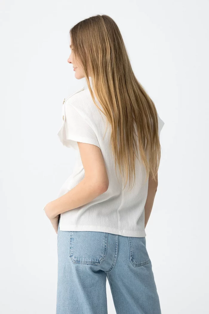 CAMISETA BLANCA MUJER 10064697_001 BRUNOS TIFFOSI