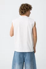 CAMISETA BLANCA SIN MANGAS CHICO 10064386_001 BRUNOS TIFFOSI