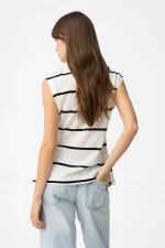 CAMISETA HILO RAYAS MUJER 10064467_110 BRUNOS TIFFOSI