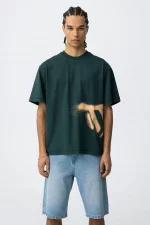 CAMISETA TYCW GRAFFITI VERDE CHICO 10066353_873 BRUNOS TIFFOSI