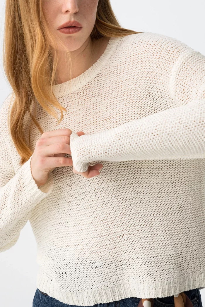 JERSEY PUNTO BEIGE MUJER 10065474_110 BRUNOS TIFFOSI