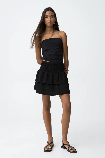 Mini Falda Negra CHICA 10066481_000 BRUNOS TIFFOSI