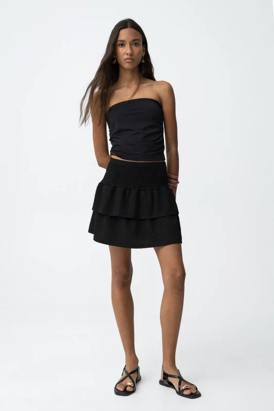 Mini Falda Negra CHICA 10066481_000 BRUNOS TIFFOSI