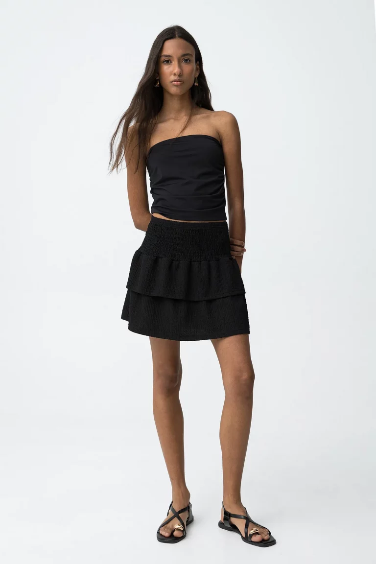 Mini Falda Negra CHICA 10066481_000 BRUNOS TIFFOSI