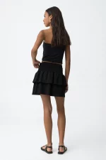 Mini Falda Negra CHICA 10066481_000 BRUNOS TIFFOSI